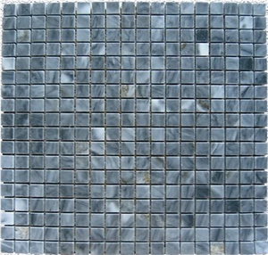 Blue Marble Mosaic, Travertine Mosaics Blue Marble Mosaic, Travertine Mosaics