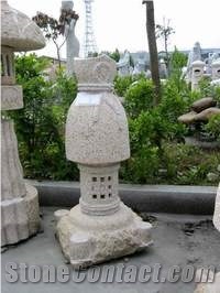 Rust Stone / Granite Lamp