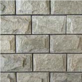 Yellow Granite Mushroom Stone Wall Cladding Yellow Granite Mushroom Stone Wall Cladding