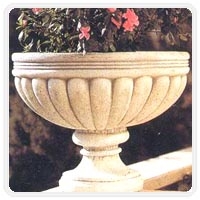 Yellow Granite Flower Pot