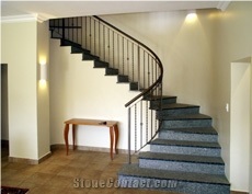 Black Granite Staircases
