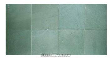 China Green Slate Slabs & Tiles