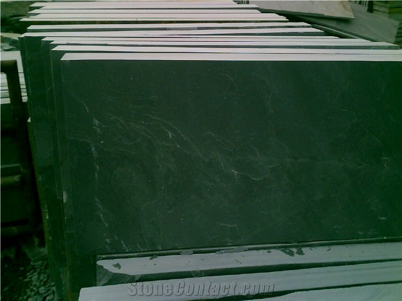 China Green Slate Slabs & Tiles