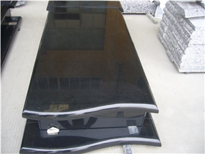 Shanxi Black Granite Tombstone,Monument