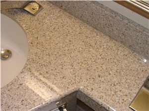 Sunset Gold Granite Vanity Top