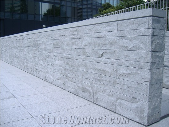 G633 Granite Walling Stone, G633 White Granite Walling