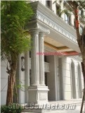 Grey Marble Column