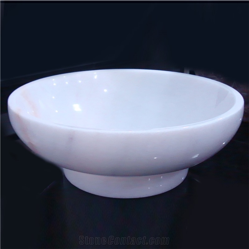 White Marble Sink, Dolit White Marble