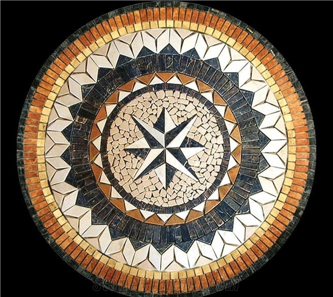 Marble Medallion Round MED-1000.04