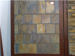 China Rust Slate Roofing Tiles