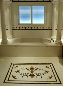 Marble Bath Design, Blanco Veteado Rio Macael White Marble Marble Bath Design, Blanco Veteado Rio Macael White Marble
