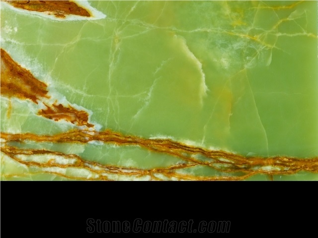 Onix Verde Pina Slabs & Tiles