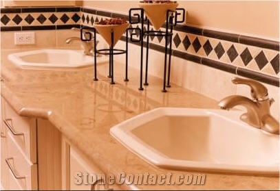 Limestone Vanities and Floors