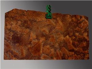 Sunset Red Granite Slab, Red Hollywood Granite Slabs