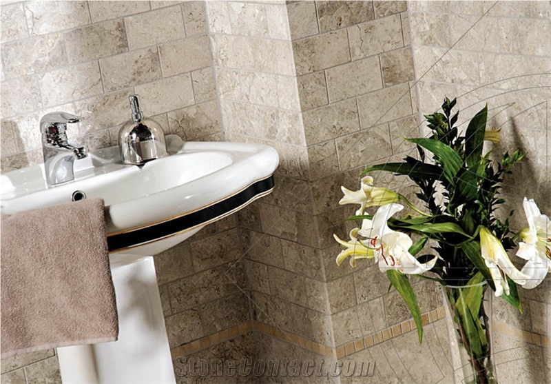 Silver Travertine Wall Tile