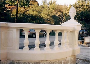 Beige Limestone Balustrades