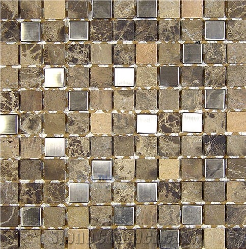Brown Marble Mosaic