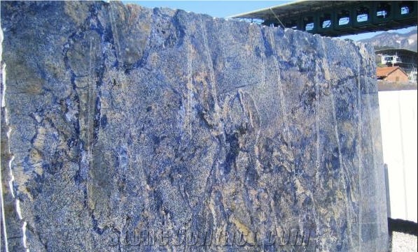 Azul Bahia, Brazil Blue Granite Slabs & Tiles
