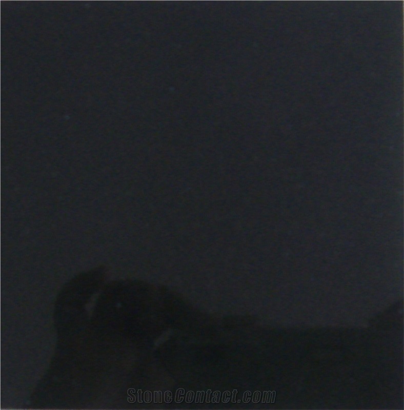 YR0915 Pure Black Artificial Marble