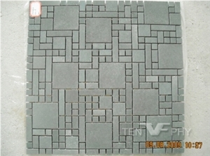 China Black Basalt Wall Mosaic Decoration