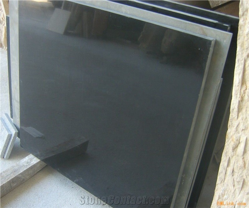 Mongolian Black Granite,China Absolute Black Granite Slabs & Tiles