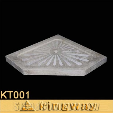 Beige Limestone Shower Tray