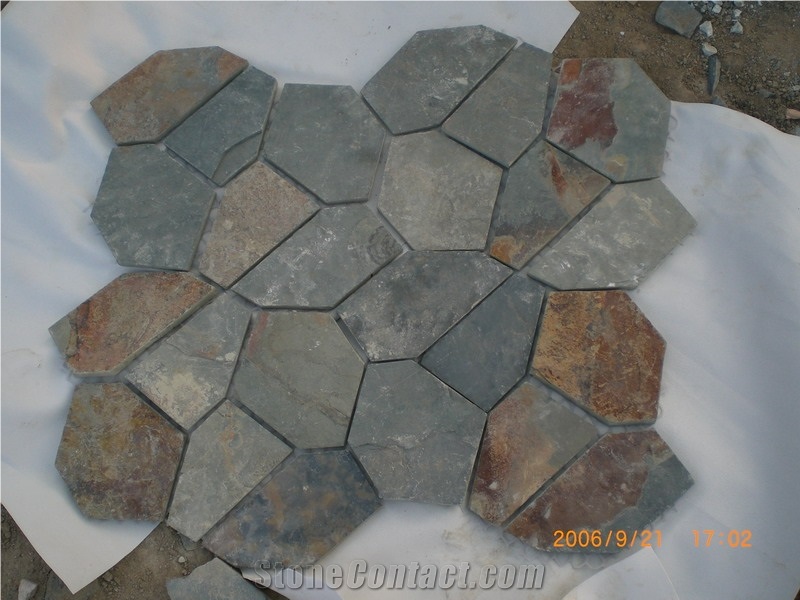 China Rust Slate Flagstone