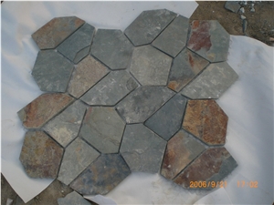China Rust Slate Flagstone