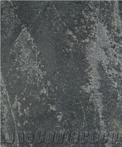 Grey Natural Slate, Silver Nickel