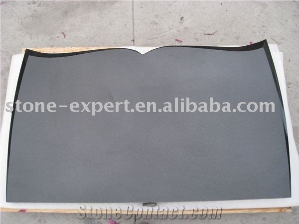 Black Granite Slant Monument,Book Shape Grave Stone