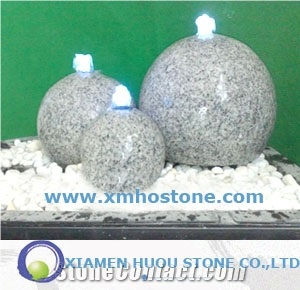G603 Granite Globe Fountain