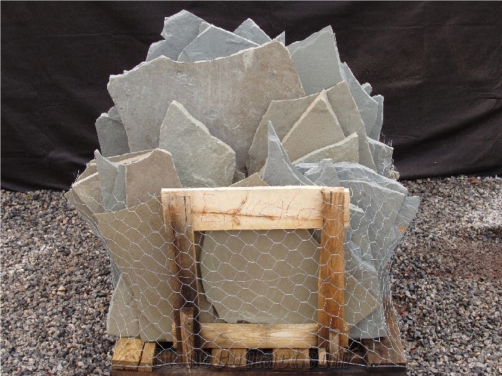 Bluestone Irregular Stand-up Flagstone