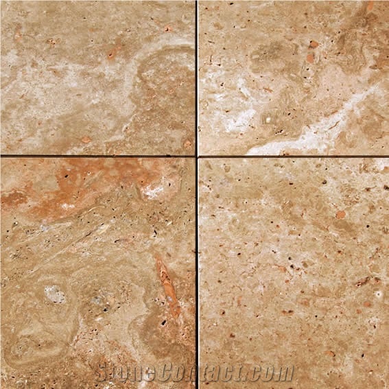 Arizona Red Travertine Slabs & Tiles, Turkey Red Travertine
