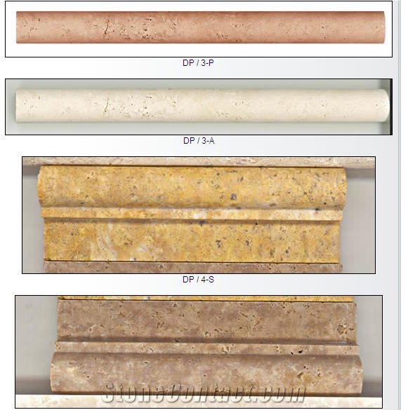 Travertine Moulding Collection
