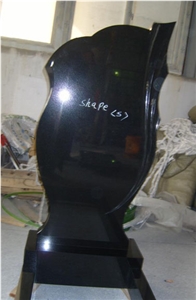 Shanxi Black Granite Gravestone