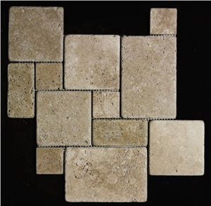 Brown Travertine Pattern