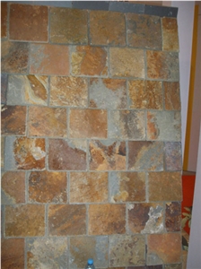 China Rust Slate Roofing Tile
