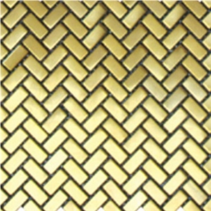 Gold Metal Mosaic