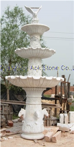 Supply White Marble Fountain