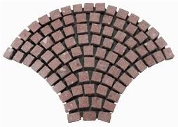 Red Porphyry China Granite Paving Stone