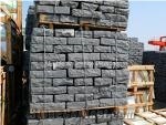 Vietnam Black Basalt Cobble Stone Slabs & Tiles, Viet Nam Black Basalt