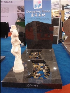 Shanxi Black Granite Monuments Dp-05 B