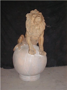 Beige Marble Animal Sculpture Xp-S-65