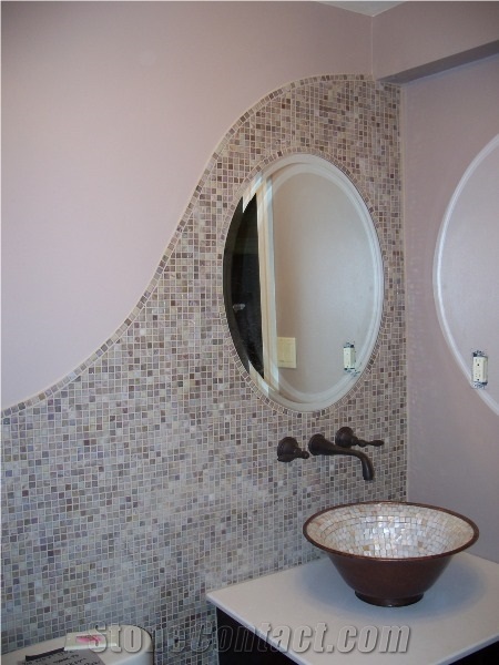 Bathroom Design Mosaic Wall