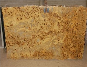 Lapidus Granite Slab, Brazil Yellow Granite