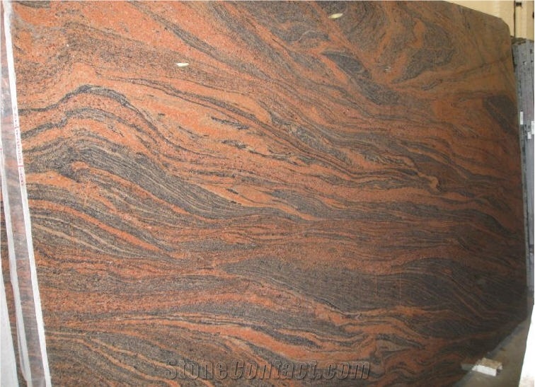 Multicolor Red Granite Slab, India Red Granite