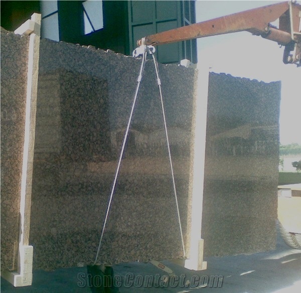 Baltic Brown Granite Slabs, Finland Brown Granite