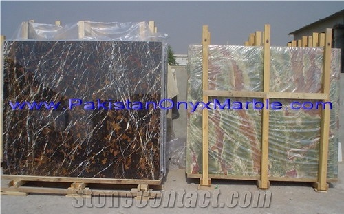 Black and Gold (Michaelangelo) Marble Slabs