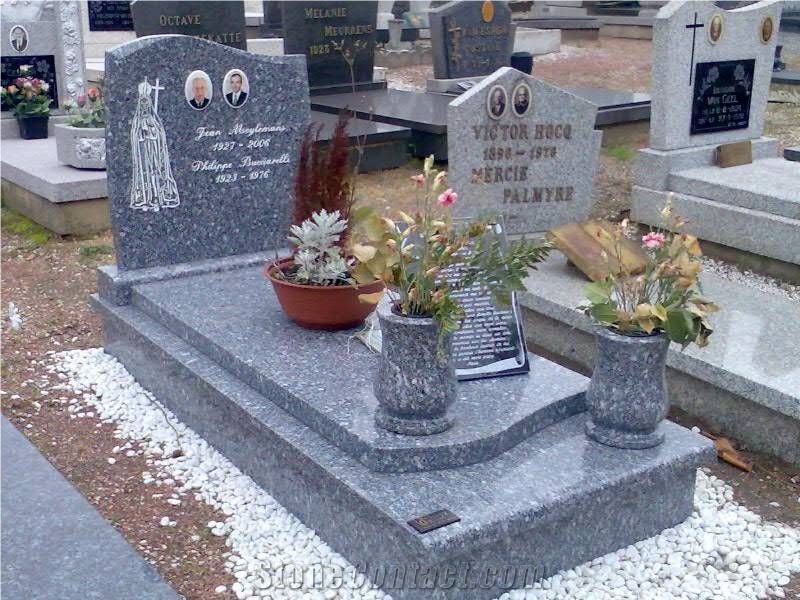 Blue Granite Monuments