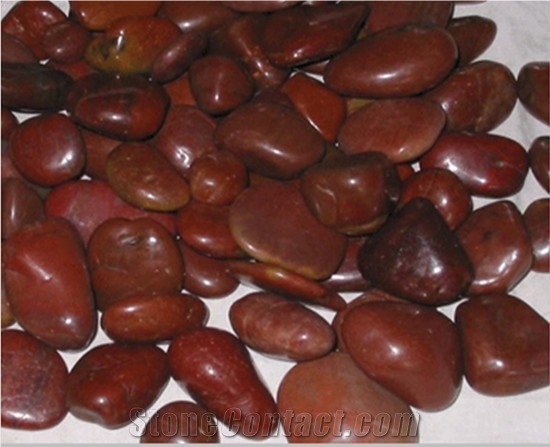 Red Pebble Stone